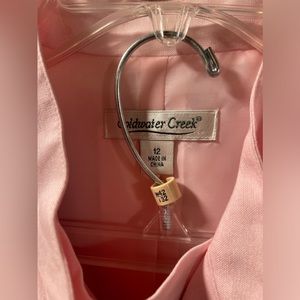 Coldwater Creek jacket & sleeveless shirt